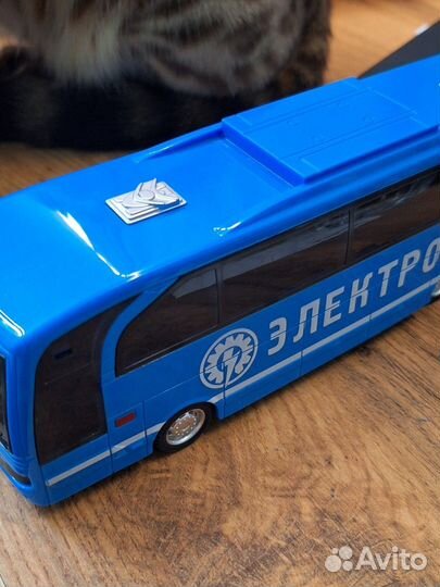 Игрушка автобус, свет, звук, 23 см