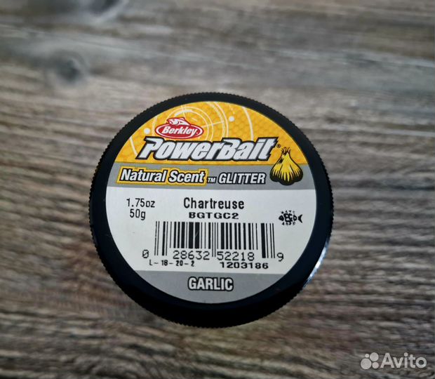 Форелевая паста Berkley 1 шт чеснок, салатовый