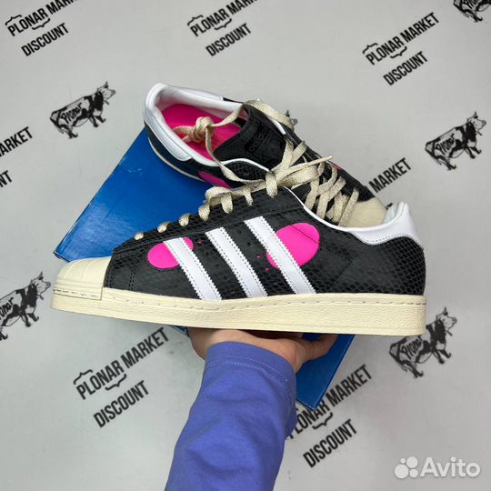 Оригинал 42,5 eu Face x adidas superstar 82
