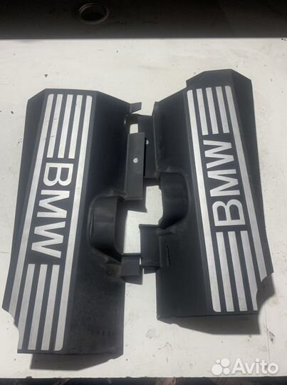 Декоративная накладка двигателя Bmw 5 e60 N62