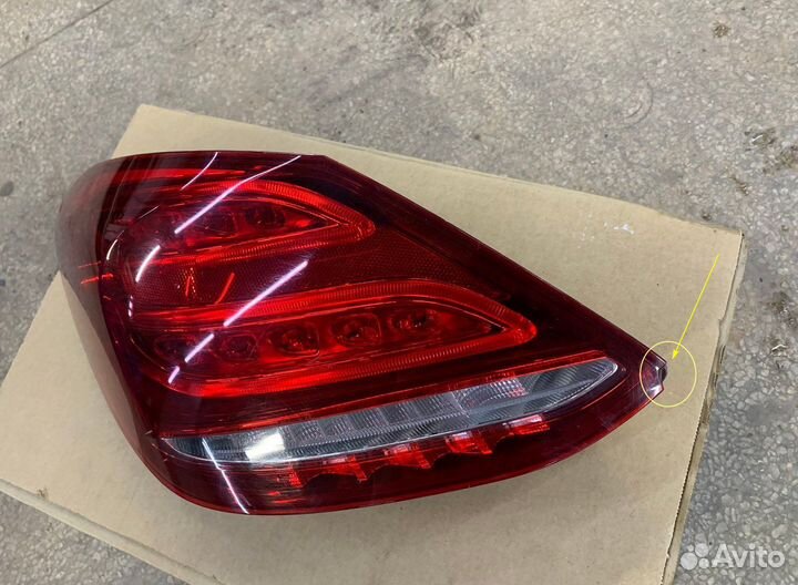 Фонарь задний левый Mercedes W205