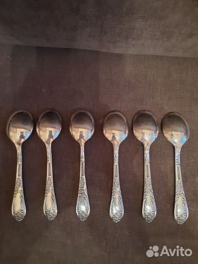 Мельхиоровые кофейные ложки