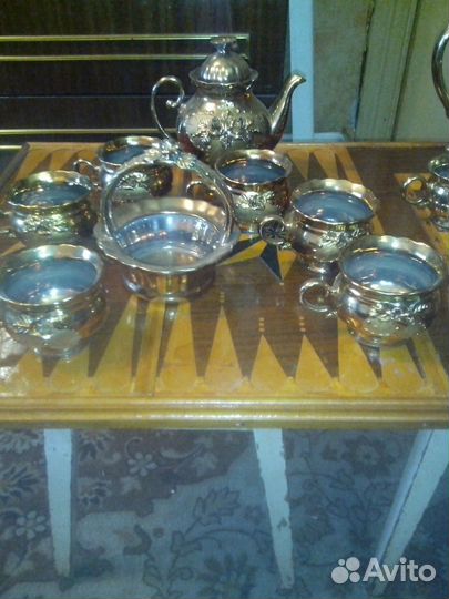 Продам чайно-кофейный сервиз роза, на 6 персон