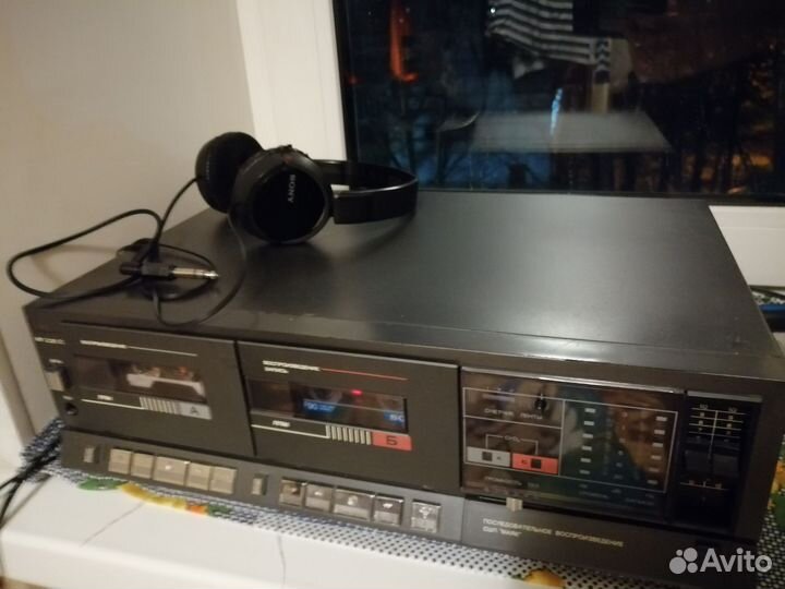 Кассетная дека Нота 220с