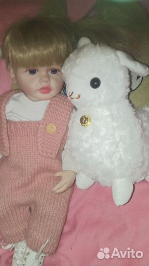 Кукла реборн силиконовая 45 -48 см