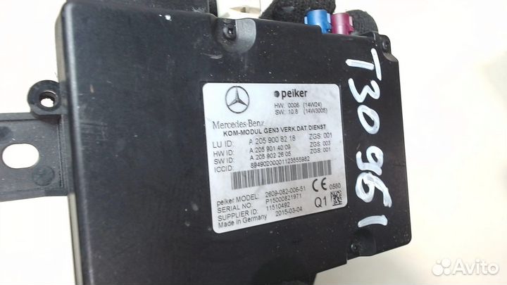 Блок комфорта Mercedes E W212, 2015