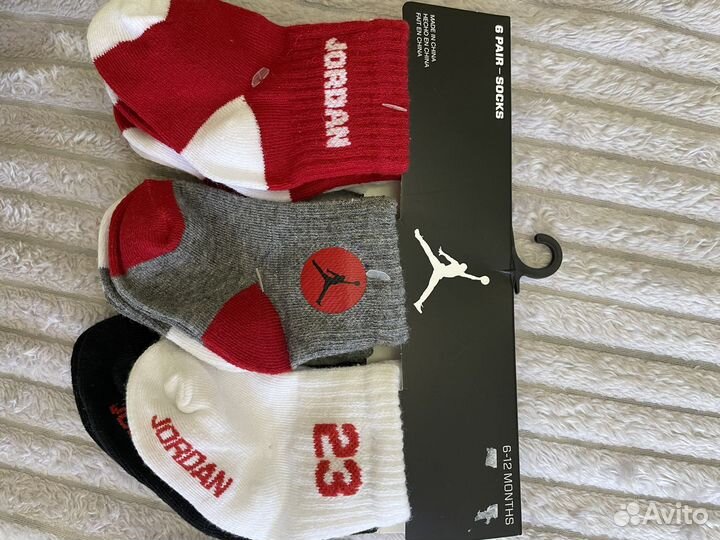 Носки детские nike 6 пар