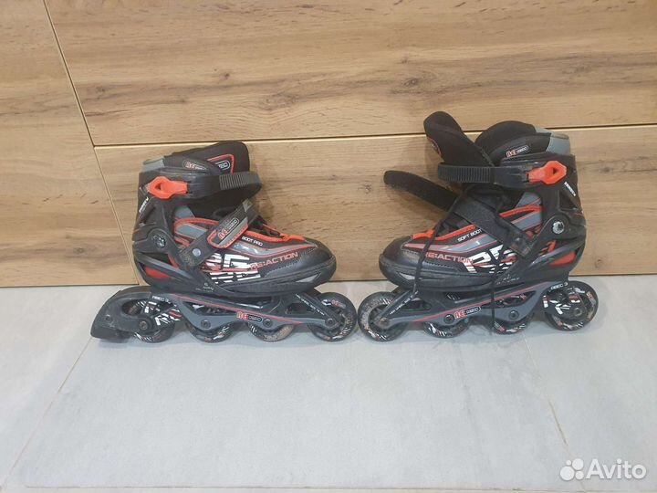 Роликовые коньки детские раздвижные