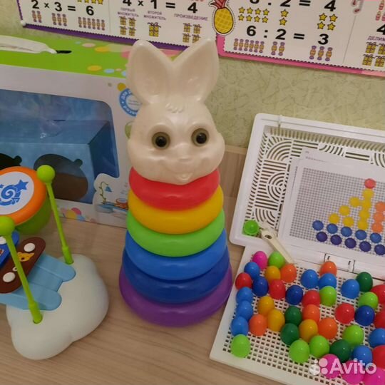 Развивающие игрушки пакетом