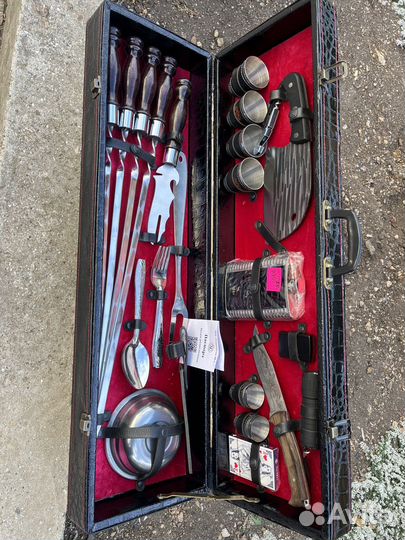 Подарочный набор для мужчины с шампурами