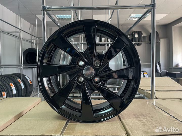 Диски на ваз R15 4/98 кик KC928 Black Edition