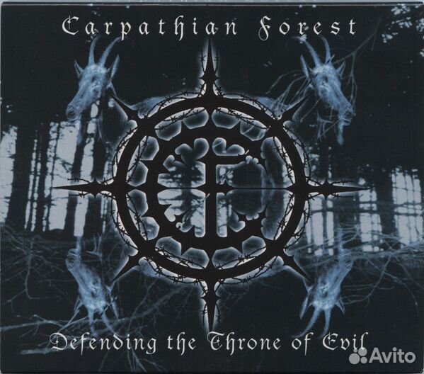 CD Carpathian Forest-Defending The Throne Of Evil