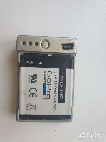 Внешний аккумулятор для GoPro hero 1,2,3,3+