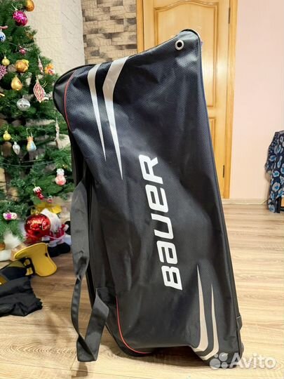Баул хоккейный черный Bauer