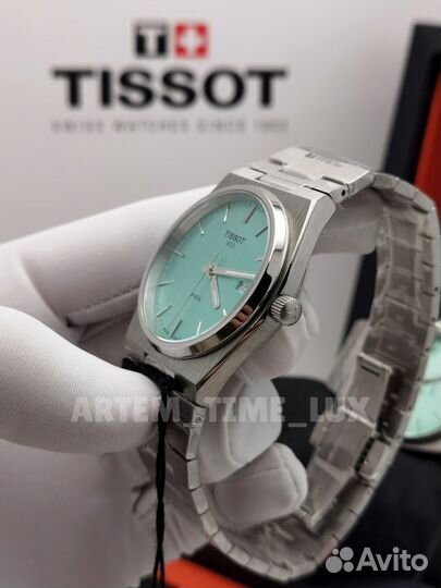 Новые часы Tissot PRX тифани сапфир