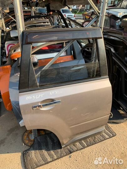 Правая задняя дверь Nissan X-Trail T31 из Японии