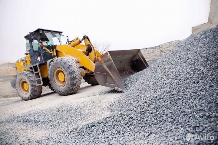 Щебень гравийный