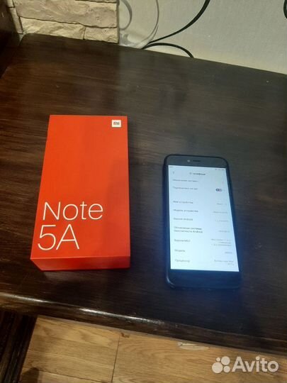 Xiaomi Redmi Note 5A, 3/32 ГБ