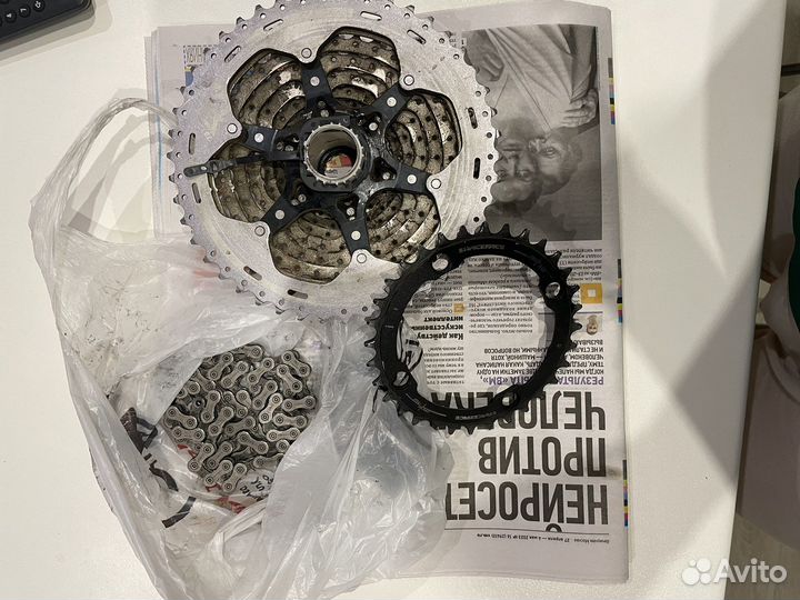 Кассета б/у Sunrace csmx8 11-40