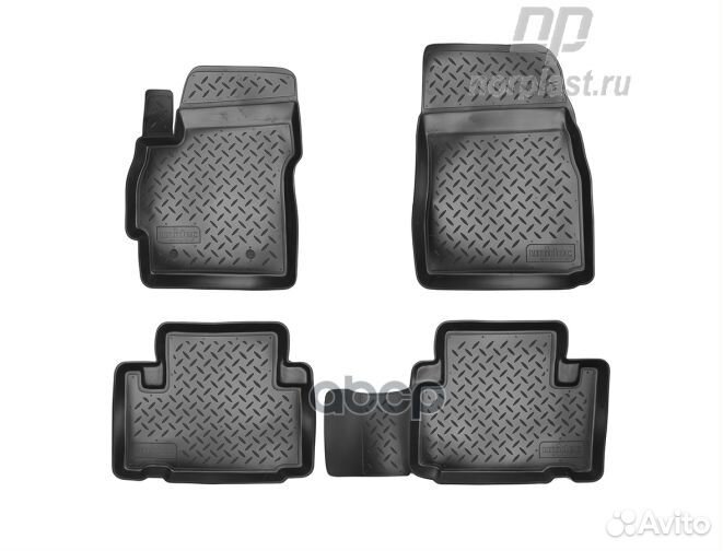 Коврики салонные для Mazda 5 (2004-2010) npl-po