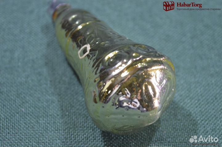 Стеклянная елочная игрушка 