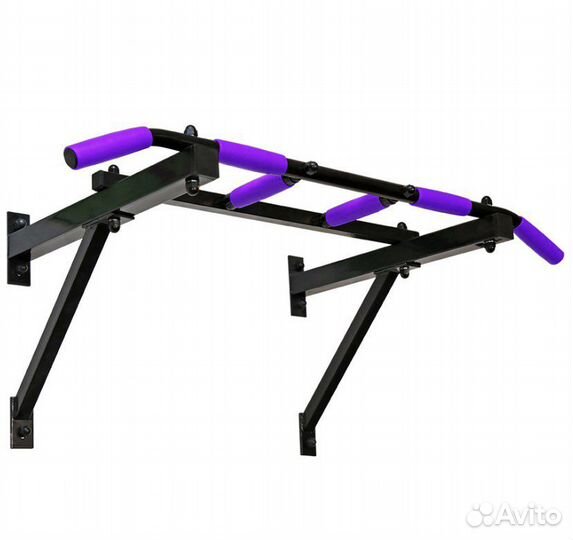 Турник три хвата к стене новый