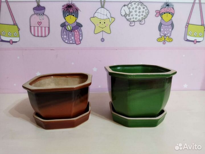 Цветочные горшки(керамика)