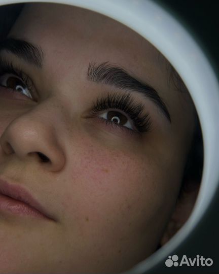 Наращивание ресниц модель
