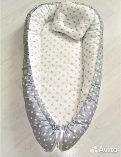 Кокон- гнездышко с подушкой и одеялом для малыша