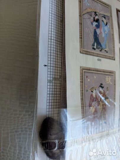 Наборы для вышивки крестом Riolis времена года