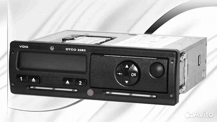 Тахограф вдо 3283 с чипом скзи (с гарантией)