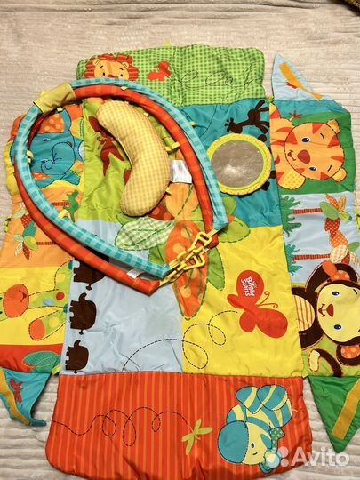 Развивающий коврик bright starts