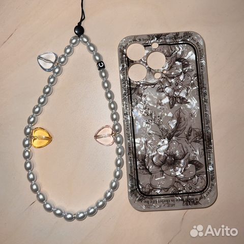 Чехол на iPhone 13 pro и подвеска