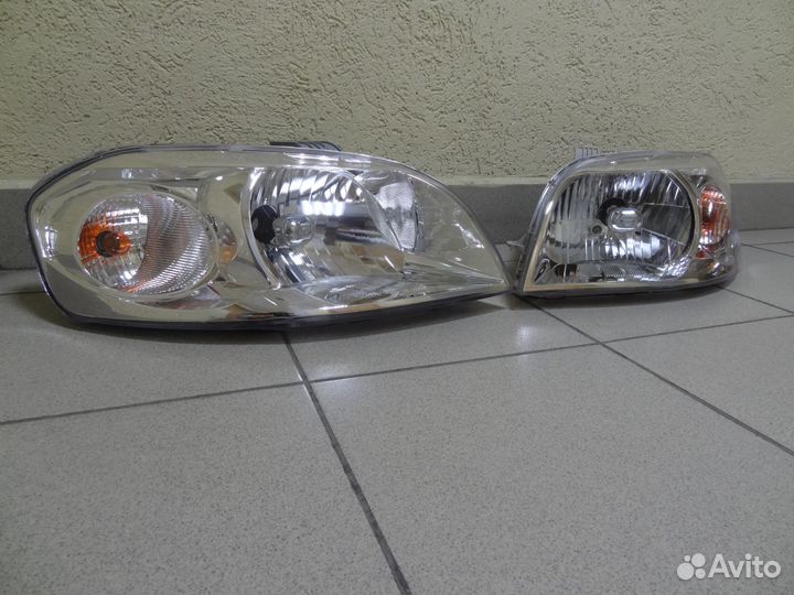 Передние фары Chevrolet Aveo T250 седан