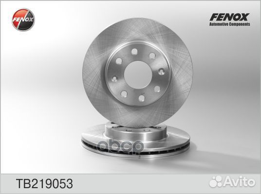 Диск тормозной перед прав/лев TB219053 fenox