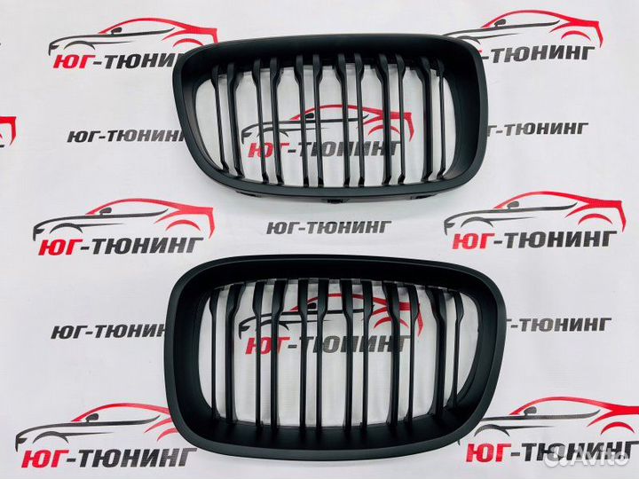 Ноздри BMW 1 серии f 20 2011-2015 м1 черный мат