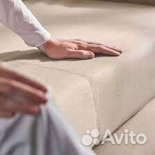 Бежевая простыня на диван Двала IKEA 150*260