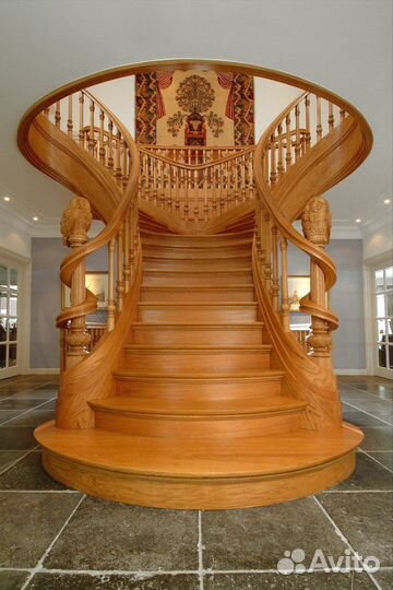 Лестница премиум эксклюзив массив