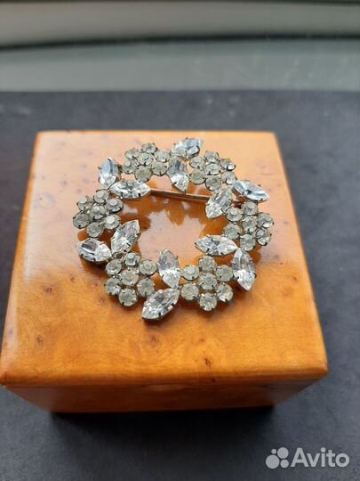 Брошь винтажная чехия СССР