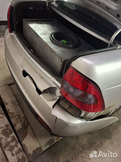 Задний бампер приора 2