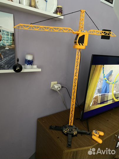 Игрушечный Кран с пультом управления