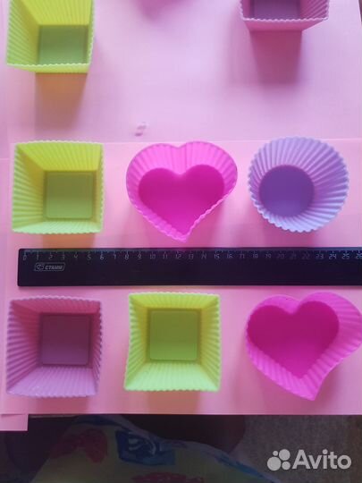 Силиконовые формы для выпечки/заморозки 16шт