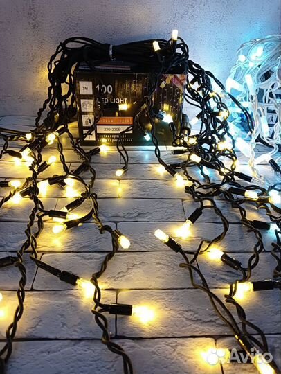 Купить уличную бахрому 25 метров