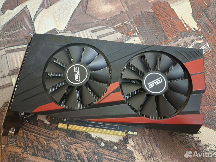 Видеокарта asus Expeditionn GTX1050Ti 4GB Обмен