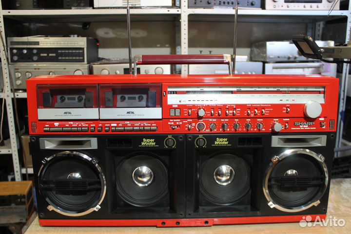 Магнитола Sharp GF 909 RED