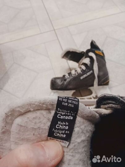 Хоккейные коньки bauer