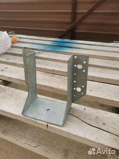 Опора бруса раскрытая 100*140