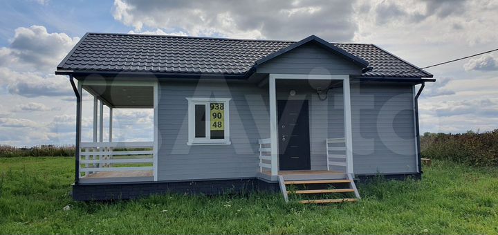 Дом 54,7 м² на участке 25 сот.