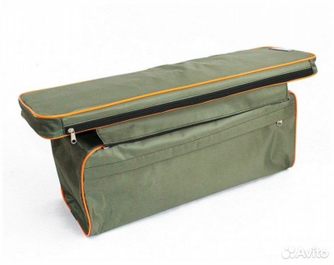 Накладка на сиденье следопыт мягкая с сумкой 75см