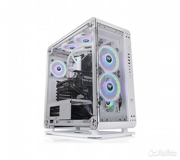 Компьютерный корпус Thermaltake Core P6 TG, белый